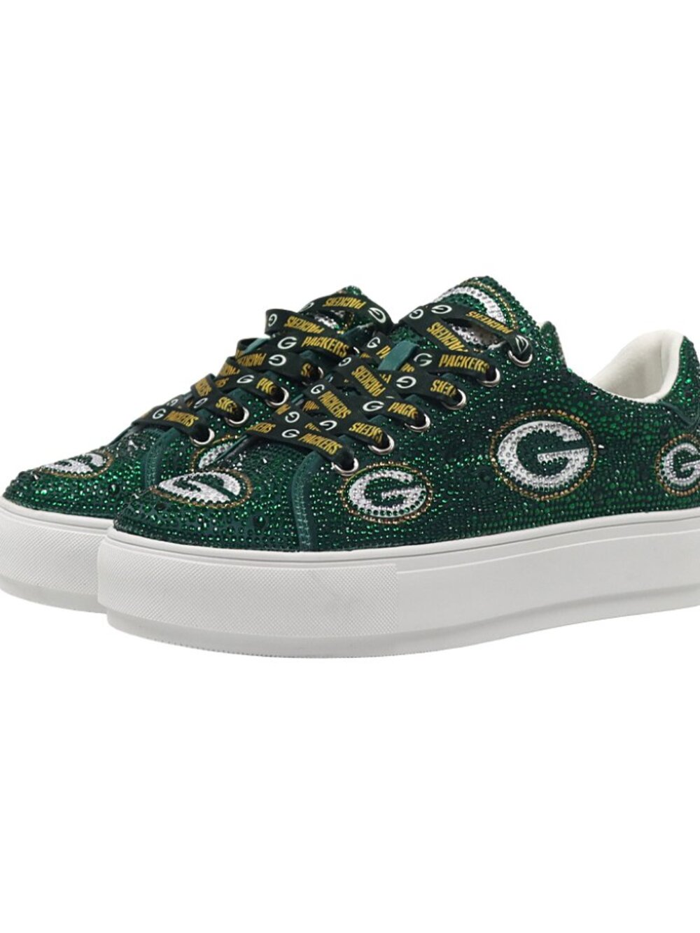 GREEN BAY PACKERS Crytal Team Colored Sneaker